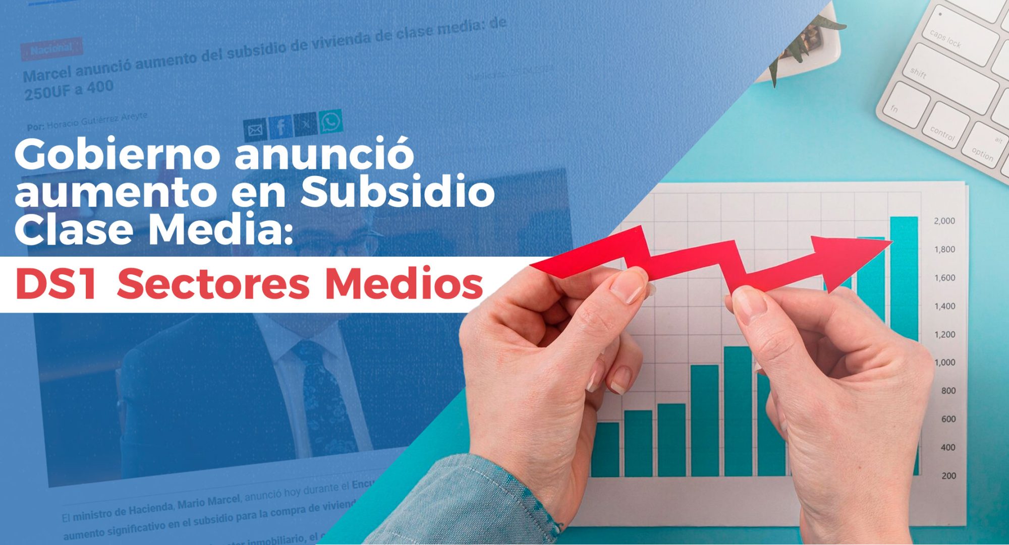 Gobierno anunció aumento en Subsidio Clase Media DS1 Sectores Medios